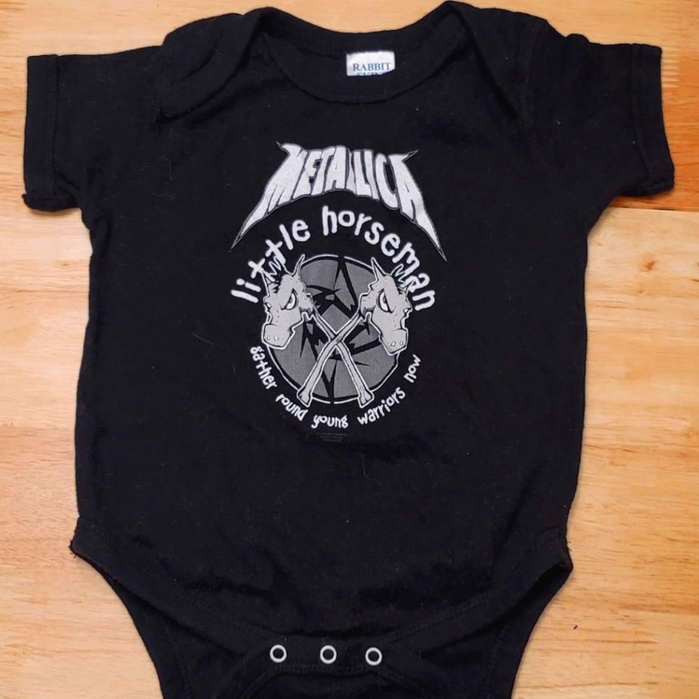 Metallica Onesie - 18 Month - Little Horseman